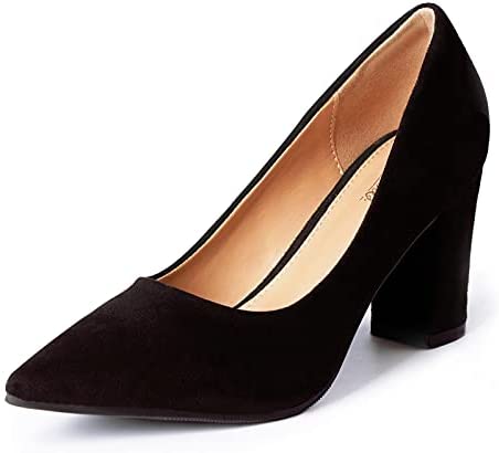 Heel The World Women's Pumps Pointed Toe Dress High Heels
