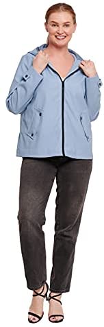 Carrotomato Women's Waterproof Lightweight Jacket Sports Hooded Zip Up
