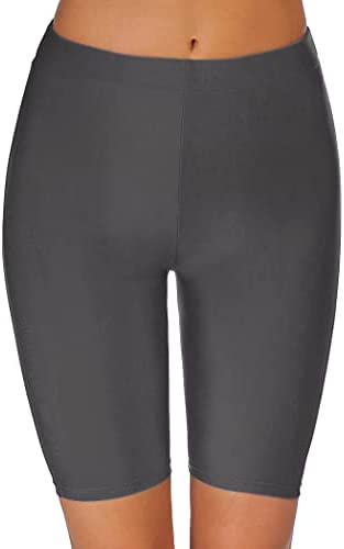 Women's Board Shorts High Waist Swim Shorts
