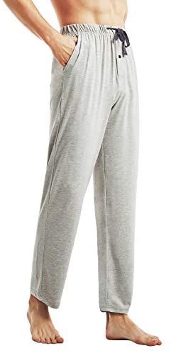 Men's Pajama Pants Bamboo Viscose Soft Breathable Pajama Pants for Men with Pockets