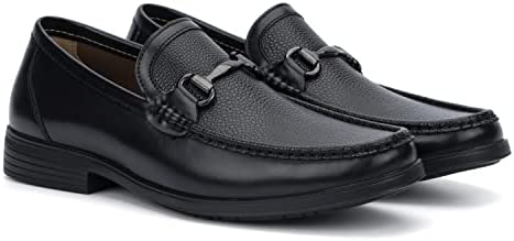 X RAY Footwear Men's Woodson, Low Top Faux Leather Shoe Loafer, Apron Toe, Thermoplastic Rubber Outsole