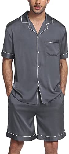 Men's Satin  Loose Pajamas Set