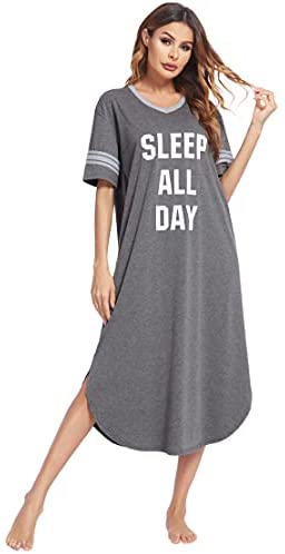 Women's V Neck Loungewear  Loose Sleepwear