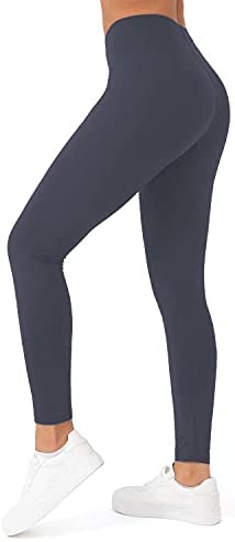 Leggings for Women, Stretch Mid-Rise Leggings, Not See Through Workout Leggings