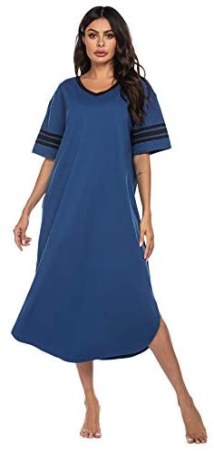 Women's V Neck Loungewear  Loose Sleepwear