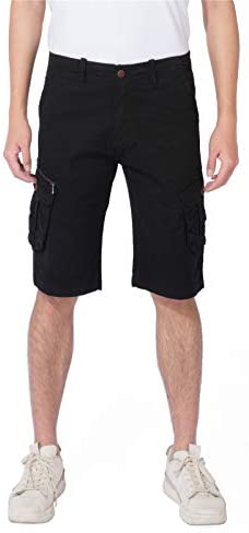 DGWZ Mens Cargo Shorts Outdoor Casual Hiking Relaxed Stretch Multi Pocket Shorts for Men