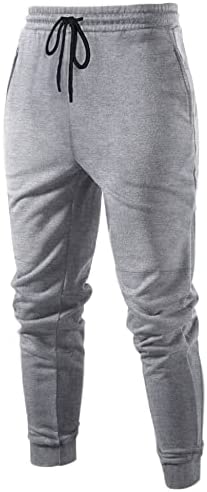 Men's Athletic Workout Pants Fitness Tapered Joggers Track Sweatpants