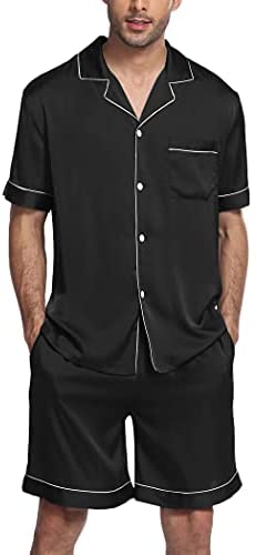 Men's Satin  Loose Pajamas Set