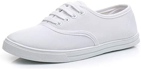VenusCelia Women's Rainbow Canvas Lace Up SneakerⅡ