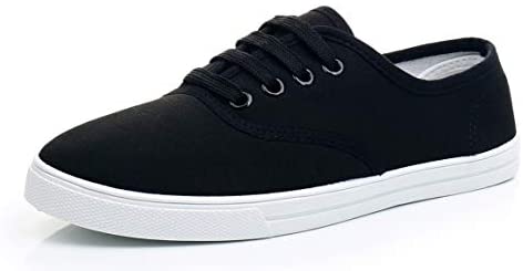 VenusCelia Women's Rainbow Canvas Lace Up SneakerⅡ