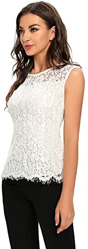 Women's Lace Fashion Tops/Crop/T-Shirt/Tank/Midi