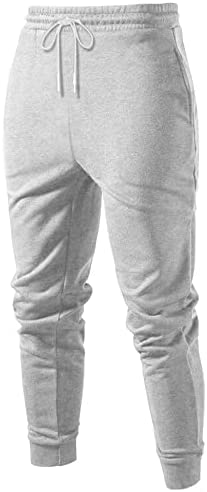 Men's Athletic Workout Pants Fitness Tapered Joggers Track Sweatpants