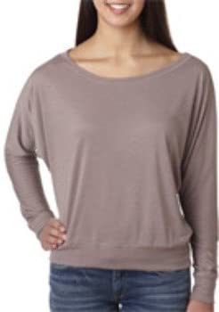 Bella Canvas Flowy L/S Off Shoulder Tee