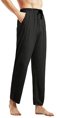 Men's Pajama Pants Bamboo Viscose Soft Breathable Pajama Pants for Men with Pockets