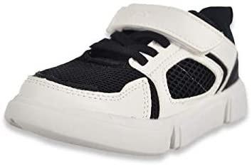 X RAY Footwear Boys Troy Low Top Casual Walking Hiking Fashion Athletic Faux Leather Shoe Sneaker, Round Toe, Rubber Outsole