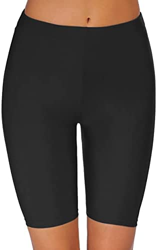 Women's Board Shorts High Waist Swim Shorts