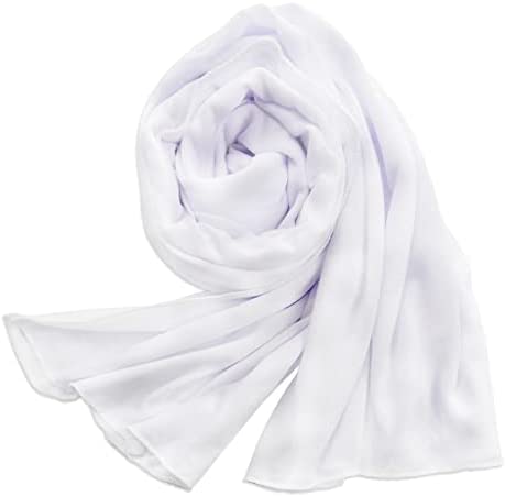 Vabovin stretch jersey long scarf light weight turban for women head wraps 71 * 32 inches