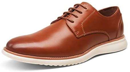 Men's Dress Shoes Brogue Formal Lace Up Oxfords Shoes