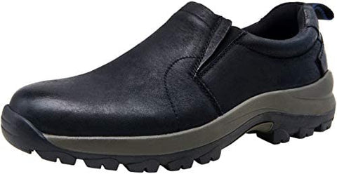 Men's Jungle Moc Casual Loafers Leather Slip-on Walking Shoes