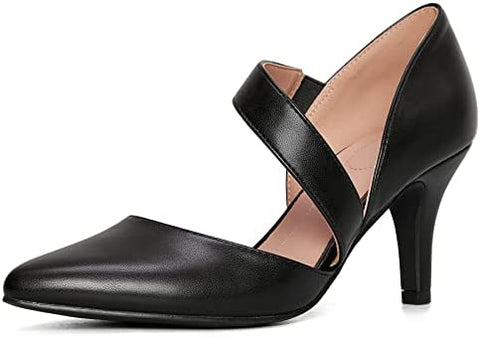 mysoft Women's Pumps Pointed Toe 3 inch Dress Shoes for Women