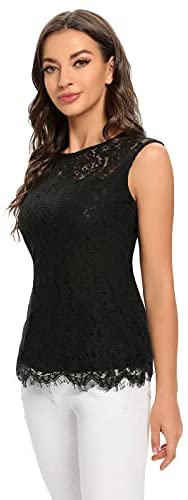Women's Lace Fashion Tops/Crop/T-Shirt/Tank/Midi