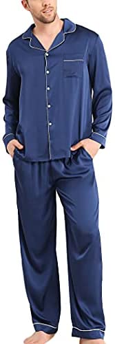 Men's Satin  Loose Pajamas Set