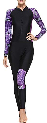 Women's Full Body Sport Rash Guard Dive Skin Suit Thin Wetsui