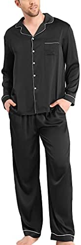 Men's Satin  Loose Pajamas Set