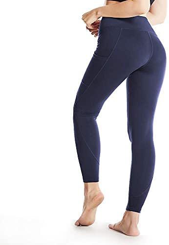 Women's Yoga Pants Leggings Elastic High Waist Plus Size Pants with 2 Pockets
