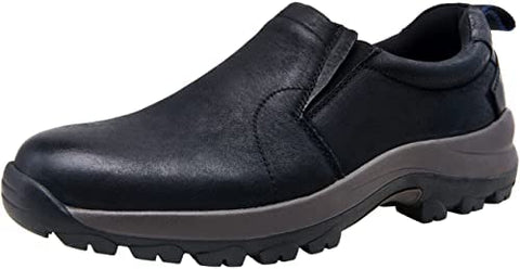 Men's Jungle Moc Casual Loafers Leather Slip-on Walking Shoes