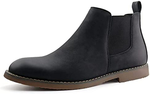 Men's Chelsea Boots Slip on Ankle Boots Casual Chukka Dress Boots