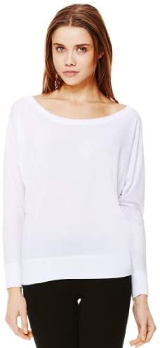Bella Canvas Flowy L/S Off Shoulder Tee