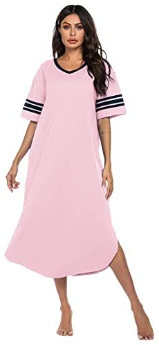 Women's V Neck Loungewear  Loose Sleepwear