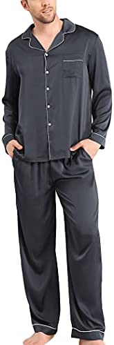 Men's Satin  Loose Pajamas Set