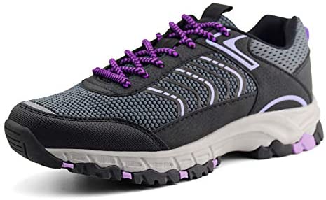 Womens Hiking Shoes Lightweight Outdoor Trekking Knit Shoes