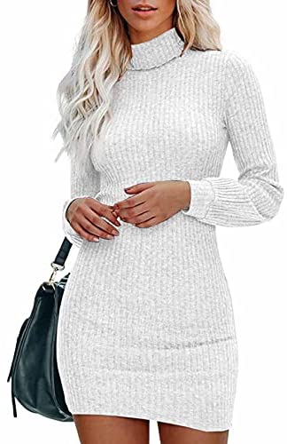 Women's Turtleneck Sweater Dress