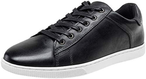 Men's Leather Sneakers Fashion Dress Sneaker Business Casual Shoes for Men