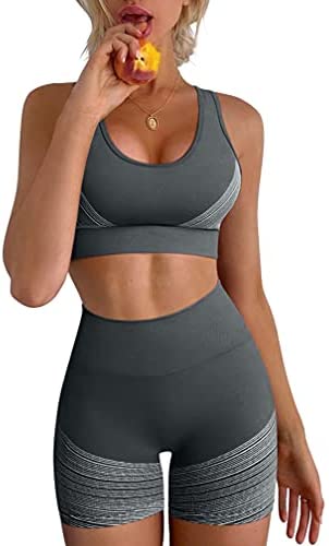 Women's Yoga 2 Piece Seamless Workout Outfits