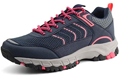 Womens Hiking Shoes Lightweight Outdoor Trekking Knit Shoes
