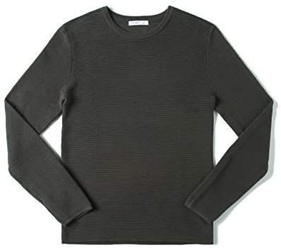 Boys' Long Sleeve Crew Neck Cotton Sweater