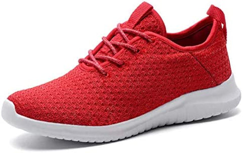 konhill Women's Casual Walking Shoes - Breathable Mesh Work Sneakers