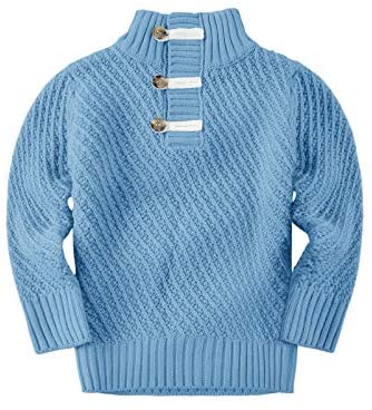 Gafeng Kids Baby Boys Cable Knit Sweater Pullover Turtleneck Cotton Casual Winter Warm Long Sleeve Sweaters