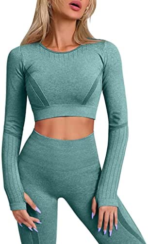 Women's   Seamless Workout Yoga Outfits  2 Pieces  ▲ Women's   Seamless Workout Yoga Outfits  2 Pieces