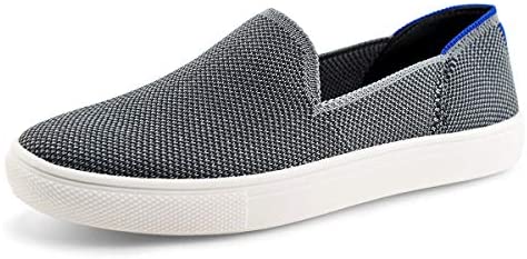 Women Knit Slip On Sneakers Comfortable Walking Loafers