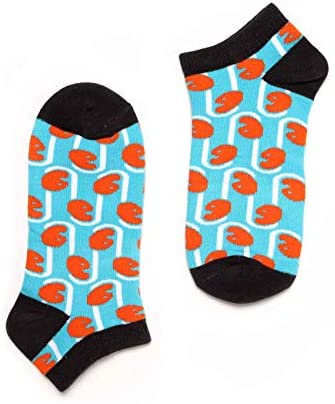 UIN Men Women's Sneaker Sock Art Painted Color Cotton Breathable Socks
