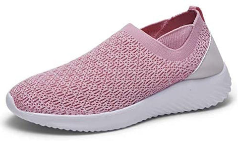 konhill Women's Comfortable Walking Shoes - Slip on Nursing Tennis Casual Work Sneakers