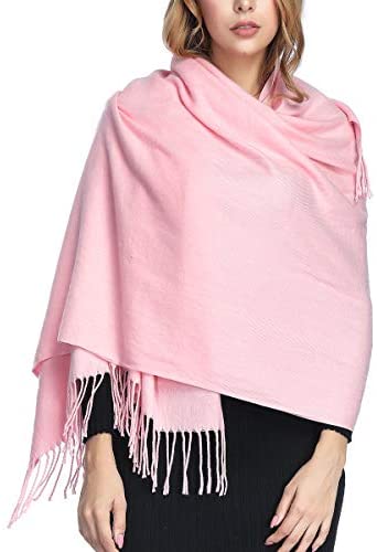 Extra Large Thick Soft Cashmere Wool Shawl Wraps for Women - PoilTreeWing Pashmina Scarf