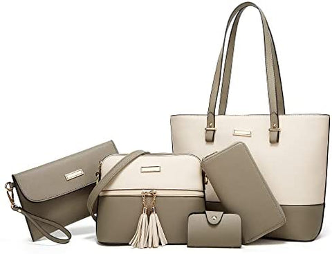 YNIQUE Satchel Purses and Handbags for Women Shoulder Tote Bags Wallets