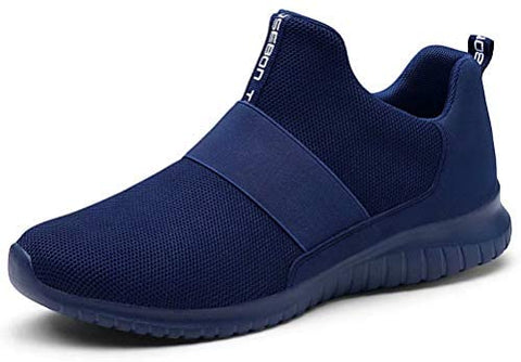 konhill Women's Slip on Sneakers - Comfortable Walking Tennis Athletic Casual Shoes