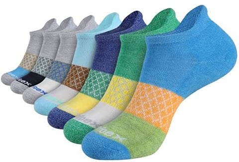 Womens Ankle Socks 7-Pack Cushioned Athletic Running Socks with Tab
